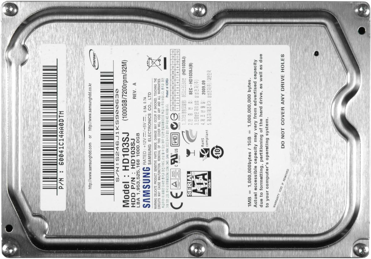 Samsung Spinpoint F3 (HD103SJ) - Three New Desktop Hard Drives For 2010 ...