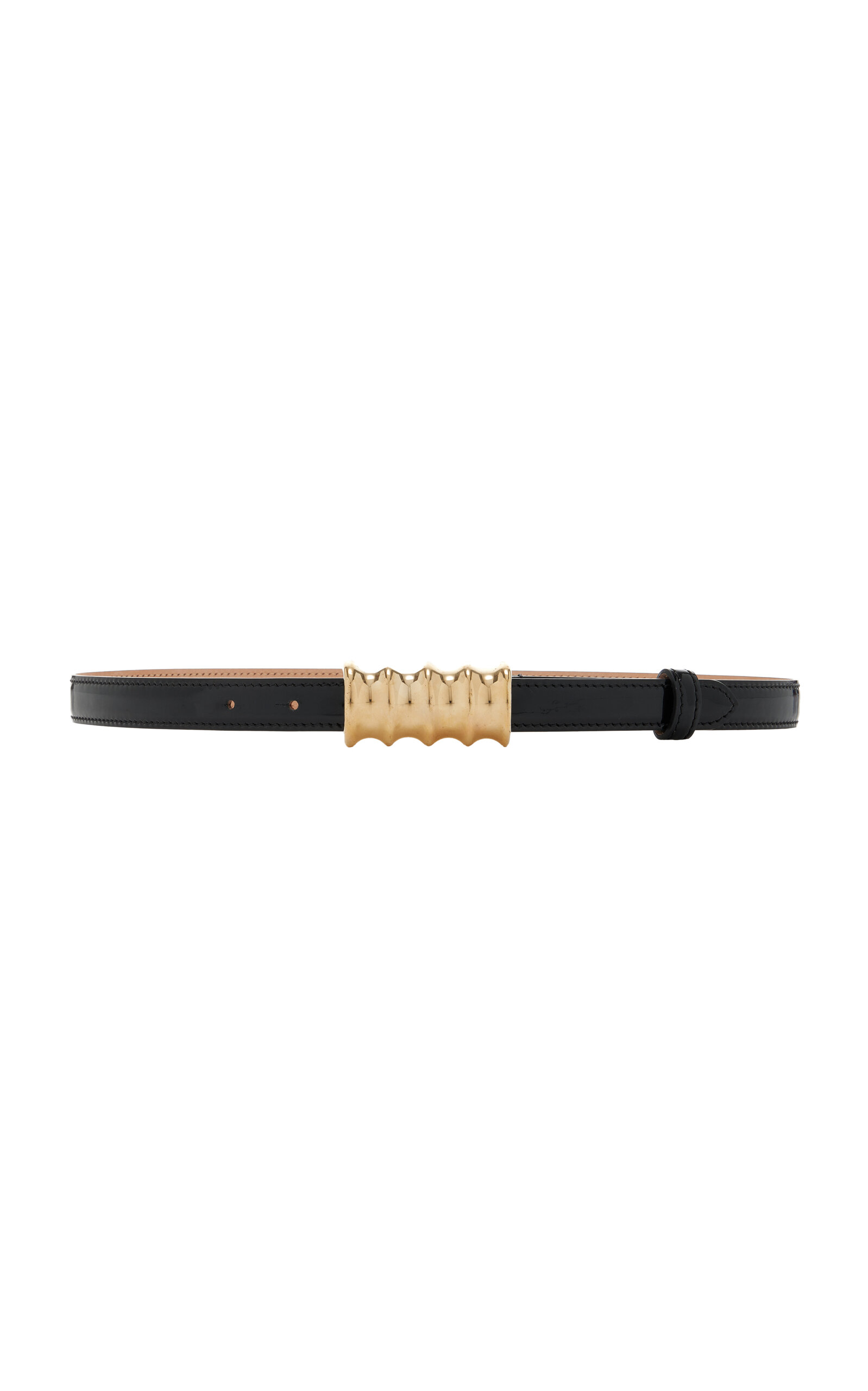 Julius Small Patent Leather Belt