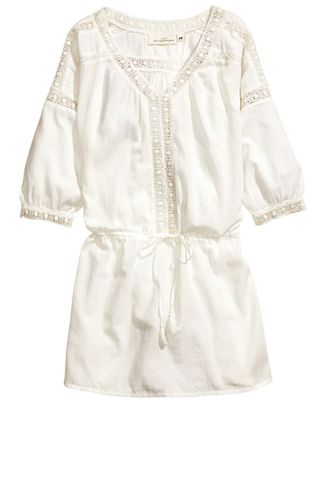 H&M Cotton Tunic With Lace, £29.99