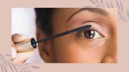 close up of woman applying mascara wondering how long does it take for eyelashes to grow back