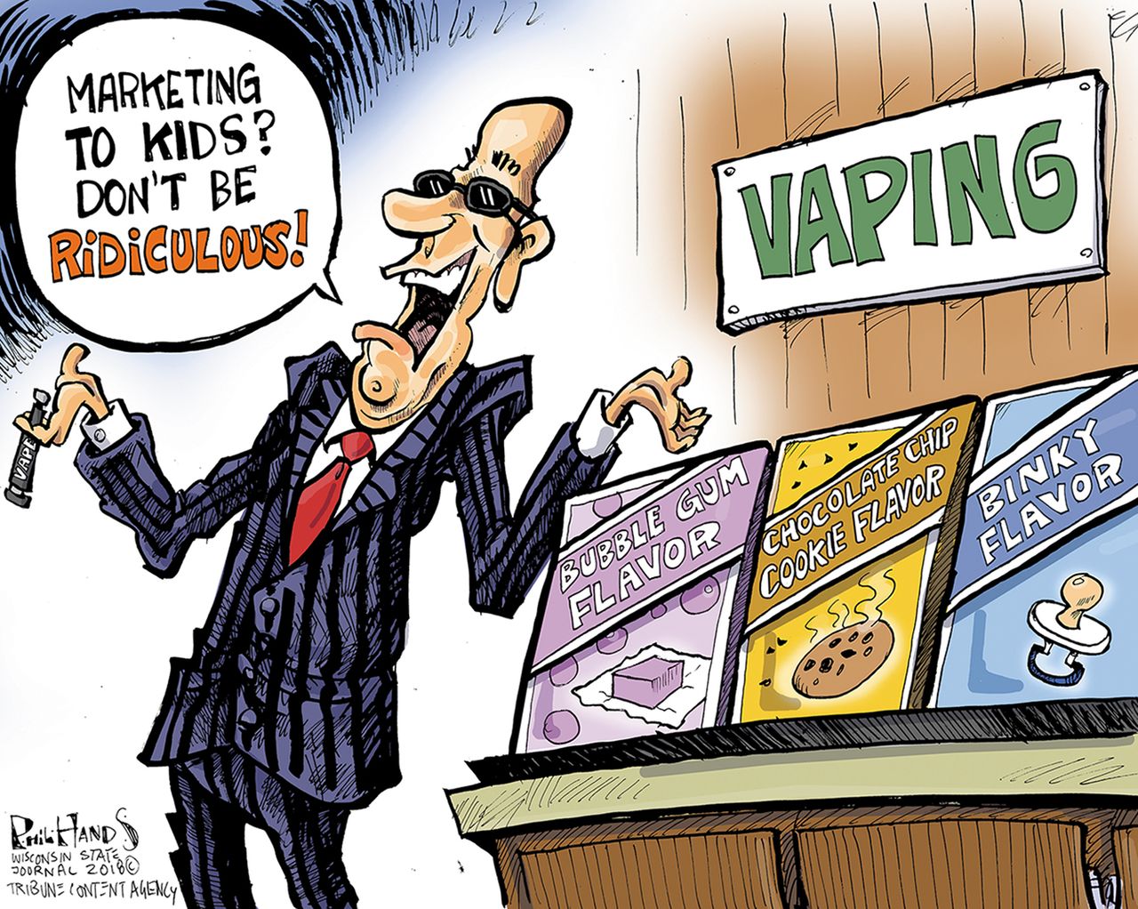 U.S. vaping marketing epidemic