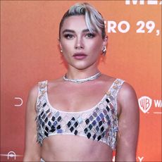 Florence Pugh on the Dune red carpet