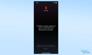 A screenshot of the Netflix Game Controller app