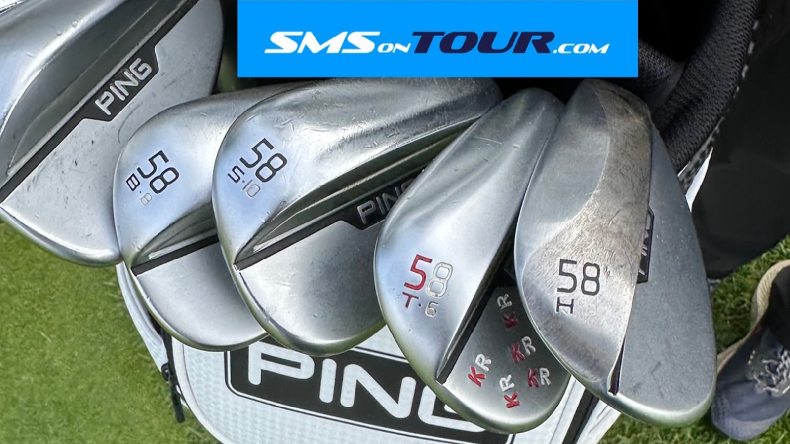 Kristoffer Reitan travelling with multiple lob wedge options