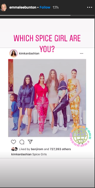 baby spice kim kardashian