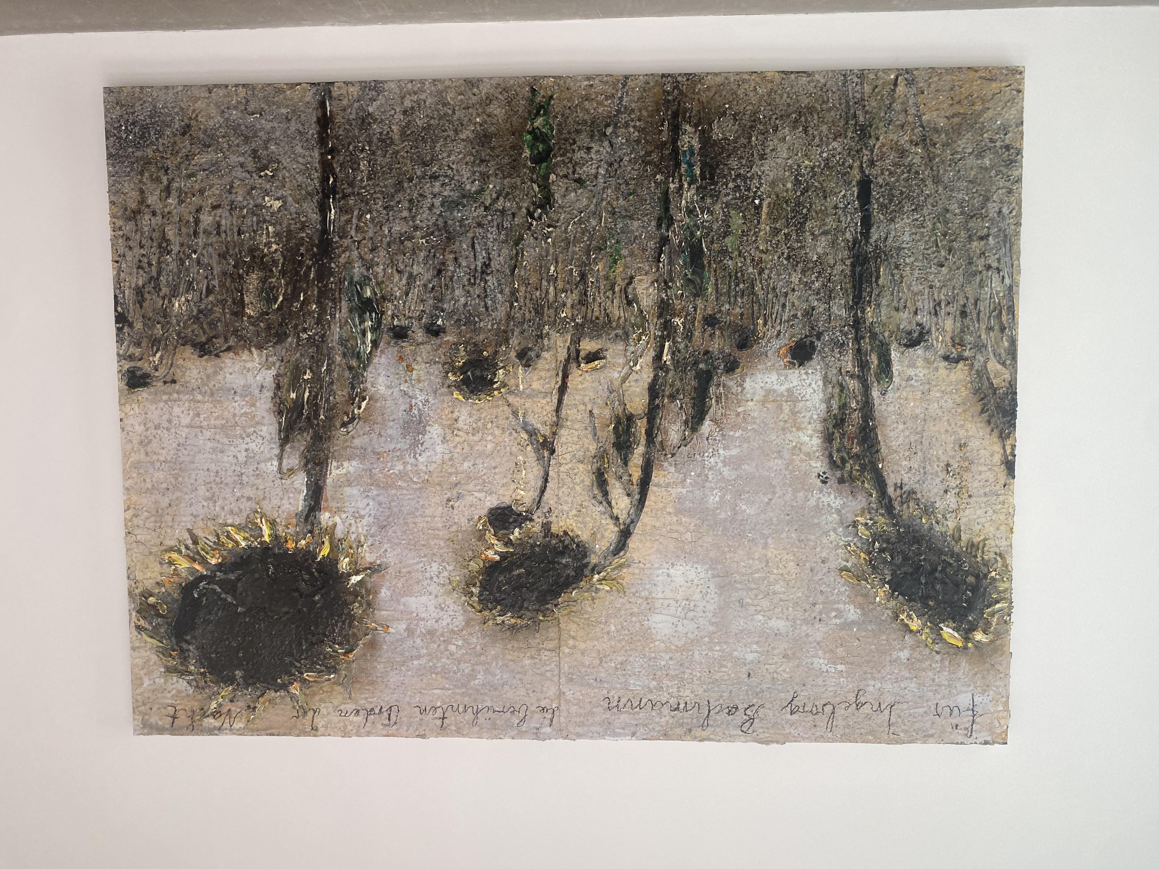 wallpaper editors out of office sunflowers painting