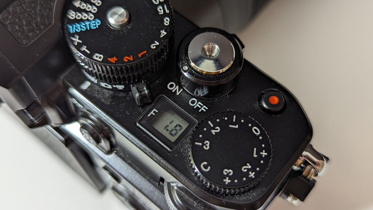 Nikon Zf exposure dial