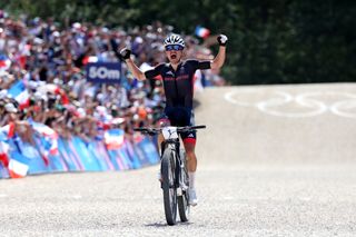 Pidcock claimed Olympic MTB cross-country gold for the second time at Paris 2024