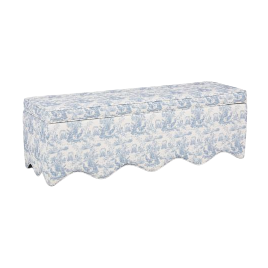 TJ Maxx, Scalloped Base Storage Bench