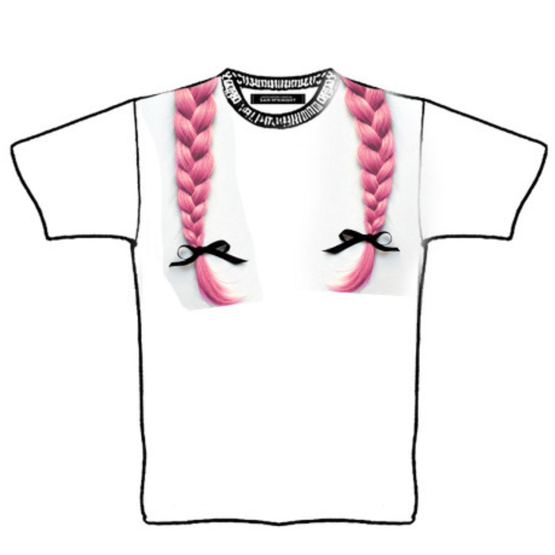 Beauty Backed Trust Industry Icons Sam mcknight picture of two pink pig tails