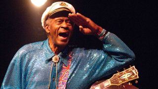 Chuck Berry onstage in 2008