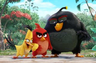 Angry Birds Chuck (Josh Gad), Red (Jason Sudeikis), Bomb (Danny McBride)