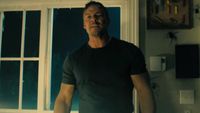 Alan Ritchson as Reacher after a big fight in the Reacher Season 3 finale.