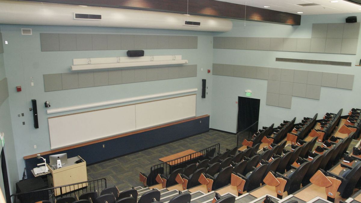 Towson University recently upgraded its 128-seat Classroom and Computer Lab Technologies Media Lab with a sound system featuring components from Bose Professional.