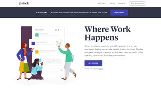 Slack connects teams with the apps, services and resources they need to get work done