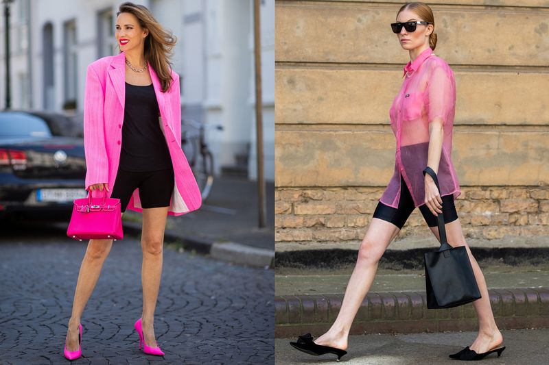 Pink is Power  Outfit inspirations 2020, Outfits, Biker shorts outfit