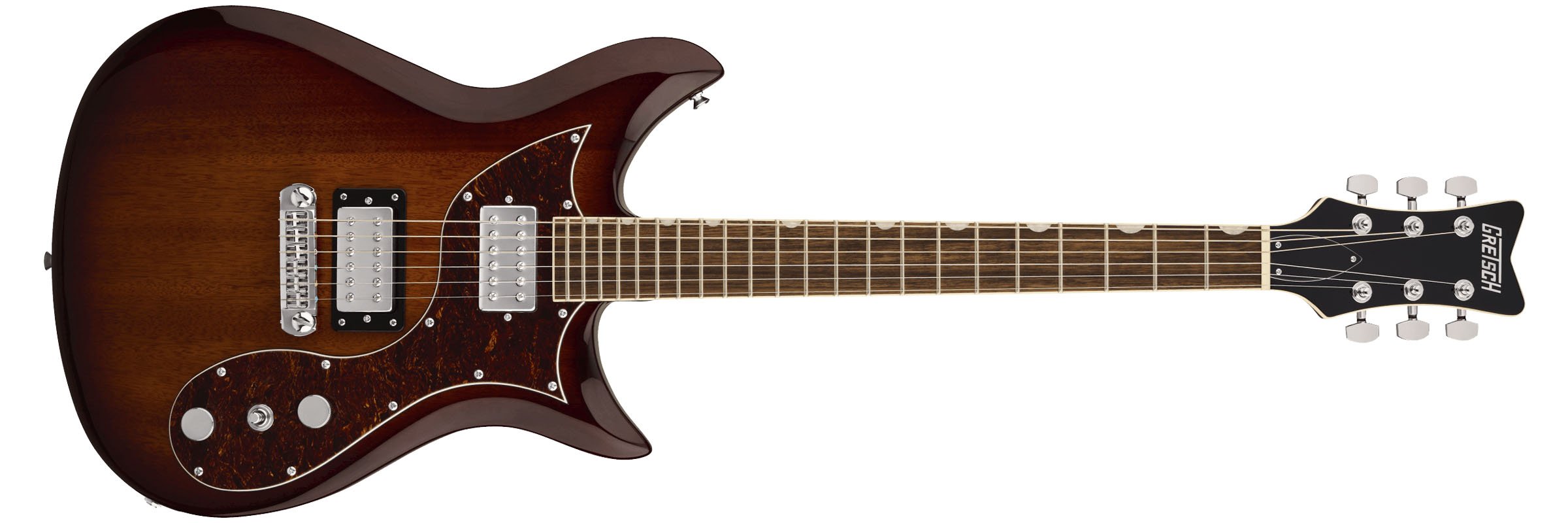 Gretsch Electromatic CVT: The bolt-on double-cut assumes a familiar form to the Jack Antonoff signature model, and features dual humbuckers, a wraparound tailpiece, and some neat vintage finishes.