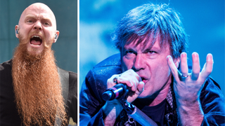 Atreyu in 2019 and Iron Maiden in 2014