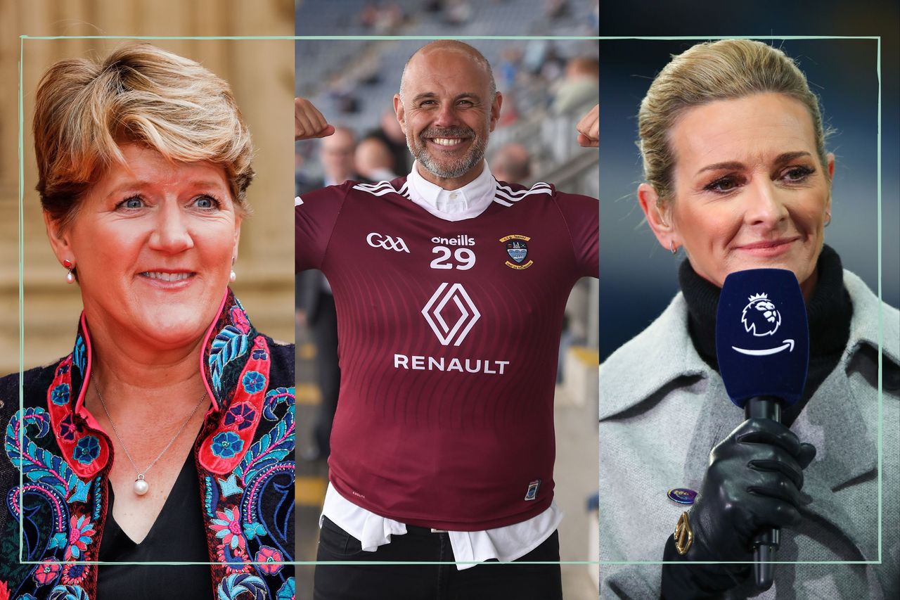 From left to right: Clare Balding, Jason Mohammad and Gabby Logan, three of the Commonwealth games presenters