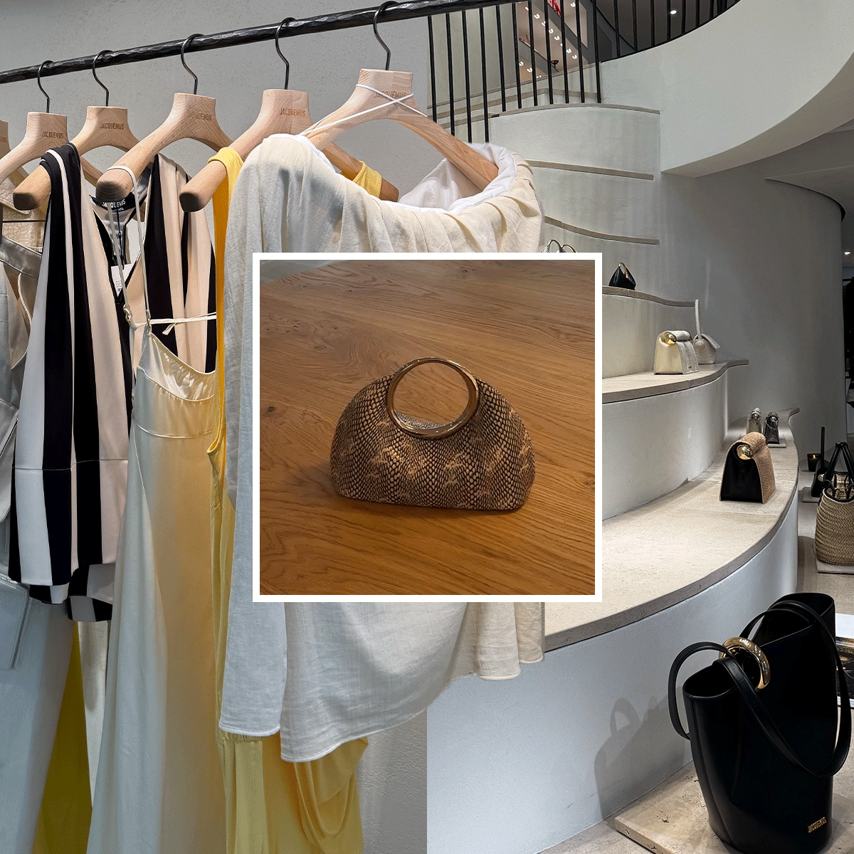 sierra mayhew jacquemus bag