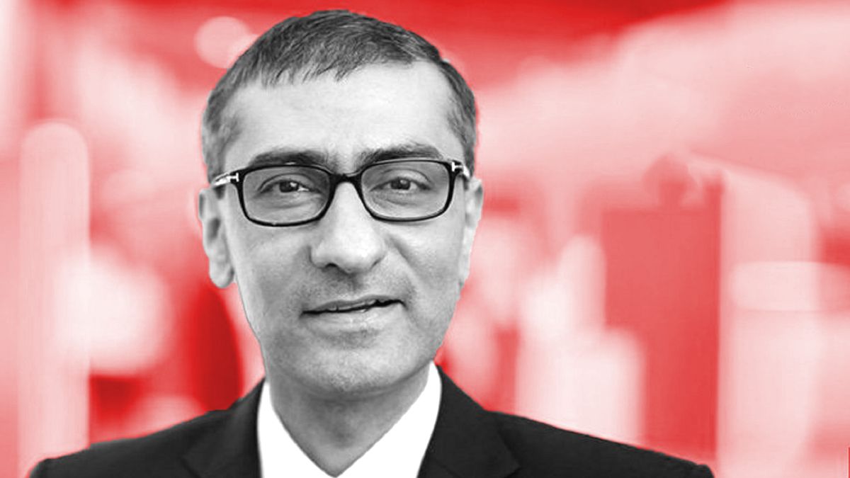 Outgoing Nokia CEO Rajeev Suri.