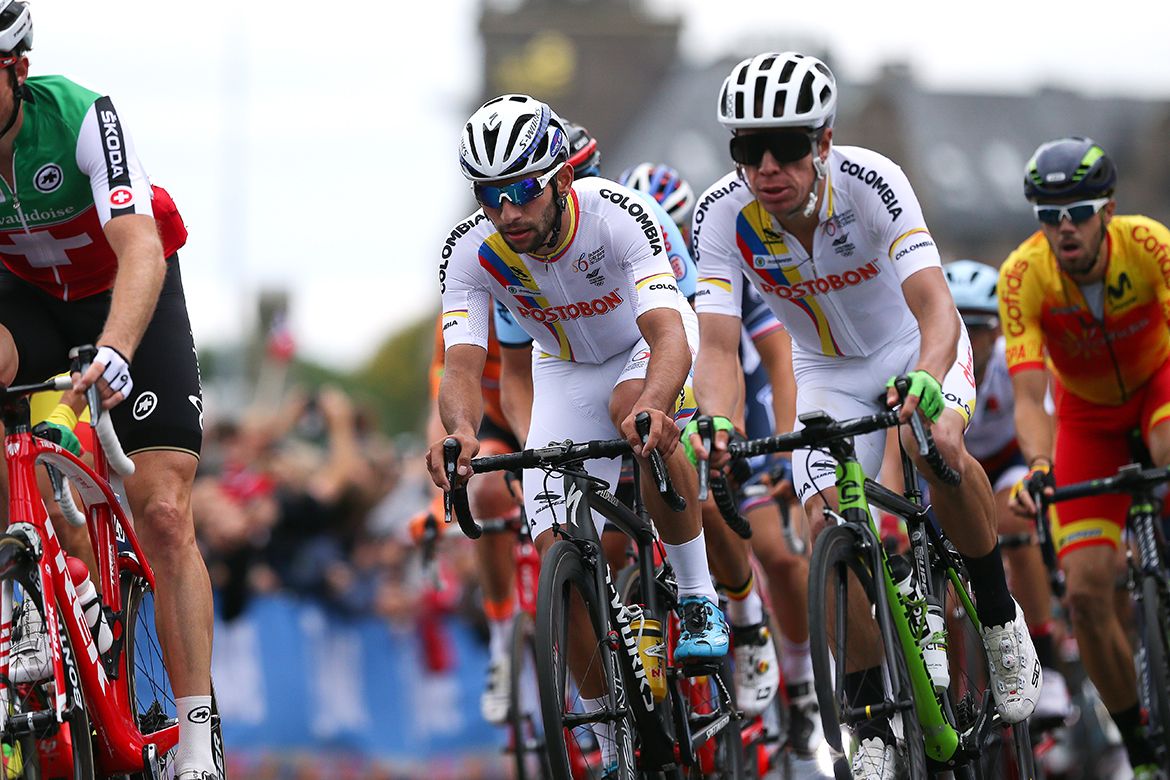 Fernando Gaviria and Rigoberto Uran (Colombia)