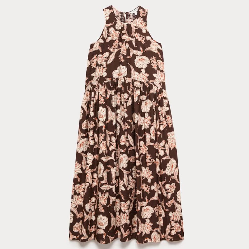 Abito maxi floreale di M&S