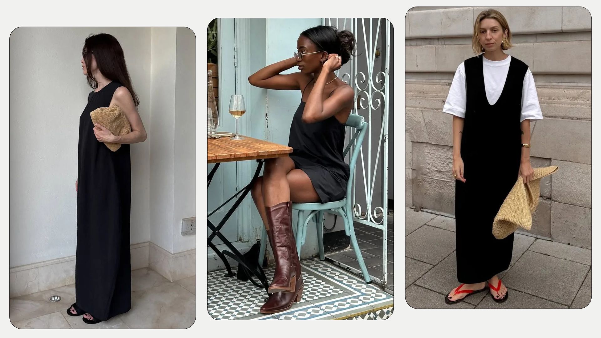 There&rsquo;s Nothing Chicer Than a Black Dress&mdash;7 Outfits I&rsquo;ll Rotate All Summer