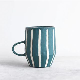 Pinstripe mug