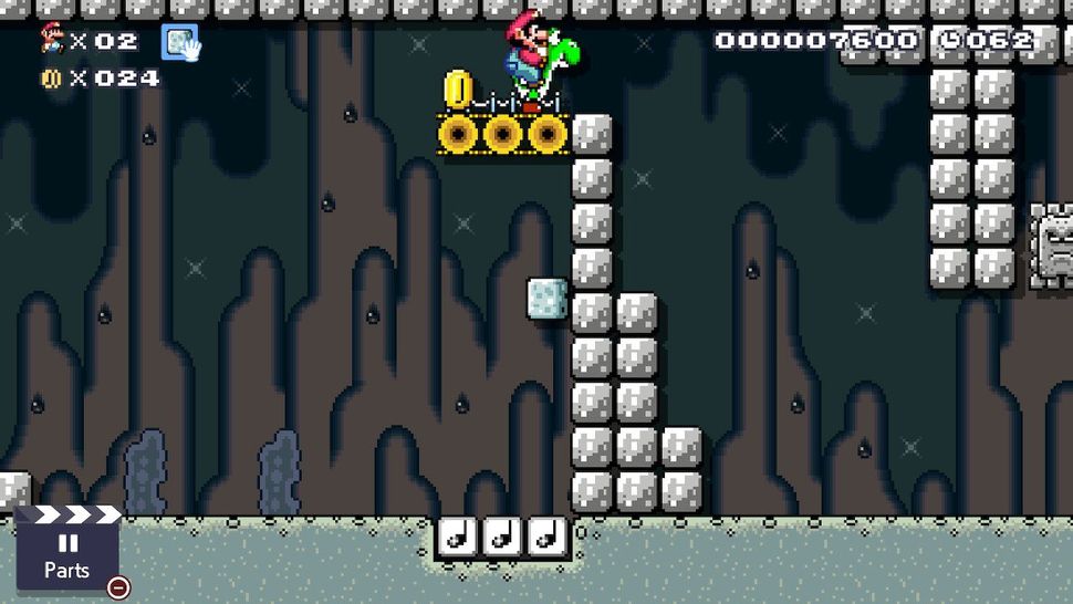 Super Mario Maker 2 Buried Stones How to beat the Buried Stones level