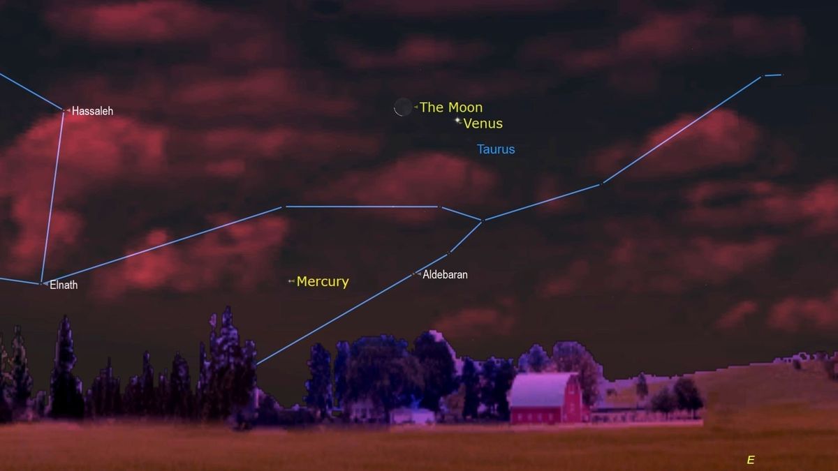 Don't miss Venus meet the moon before dawn on Sunday in gorgeous photo opportunity