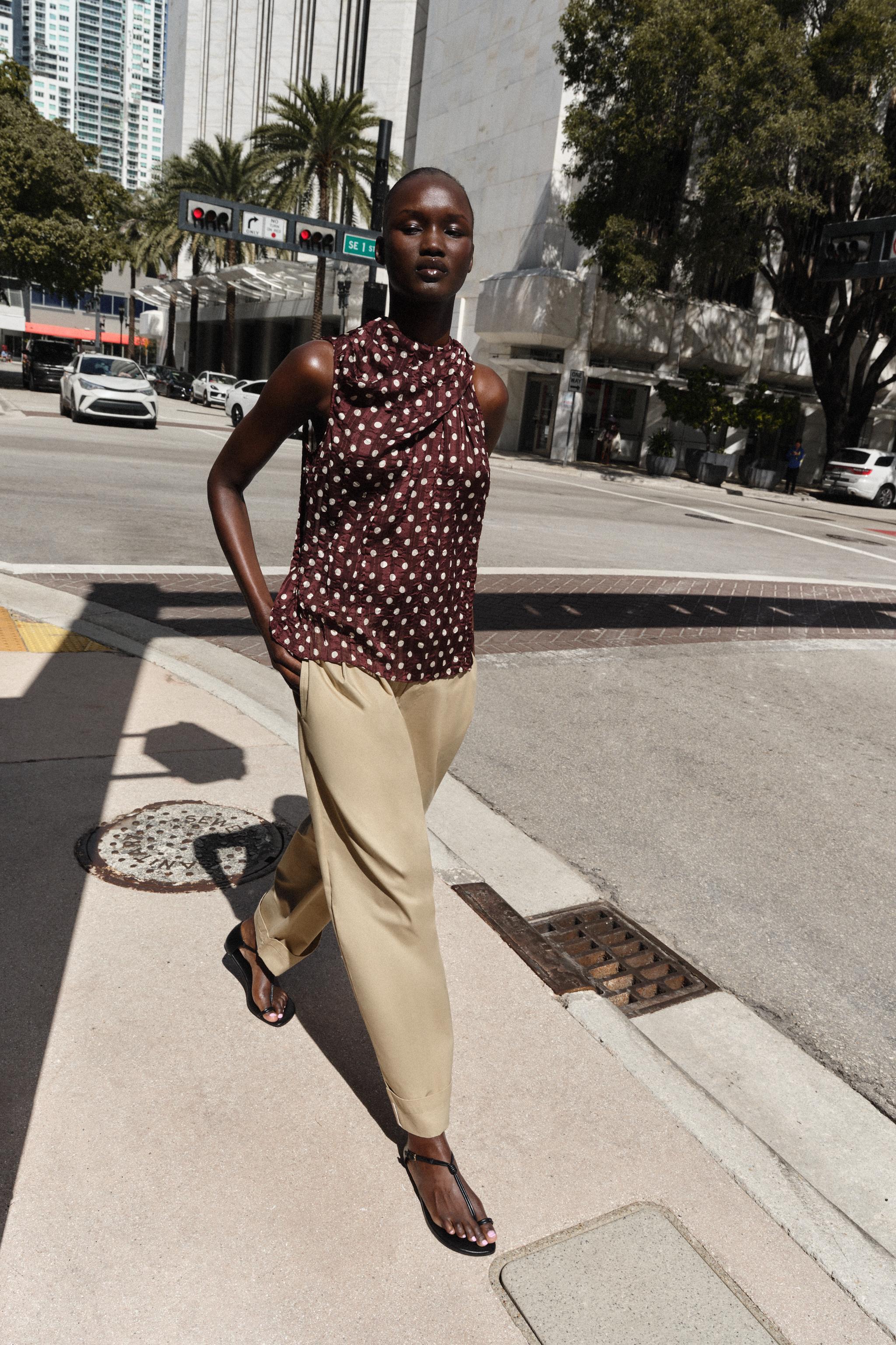 Polka Dot Blouse