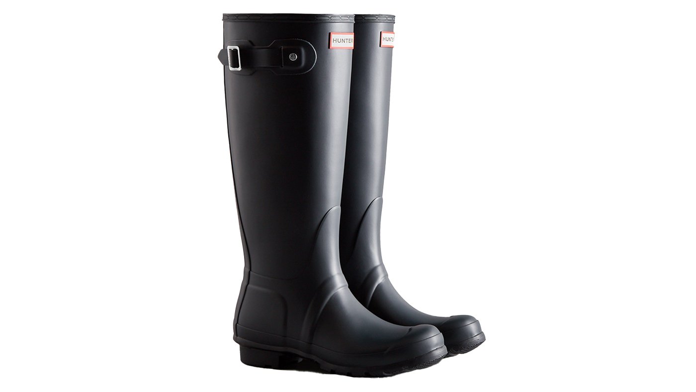 Tall Original Wellies by Hunter, a famous wellington boot brand