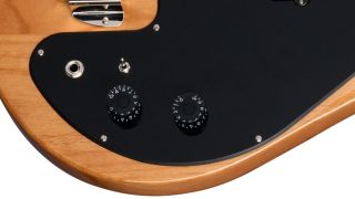 Controls of an Epiphone Grabber