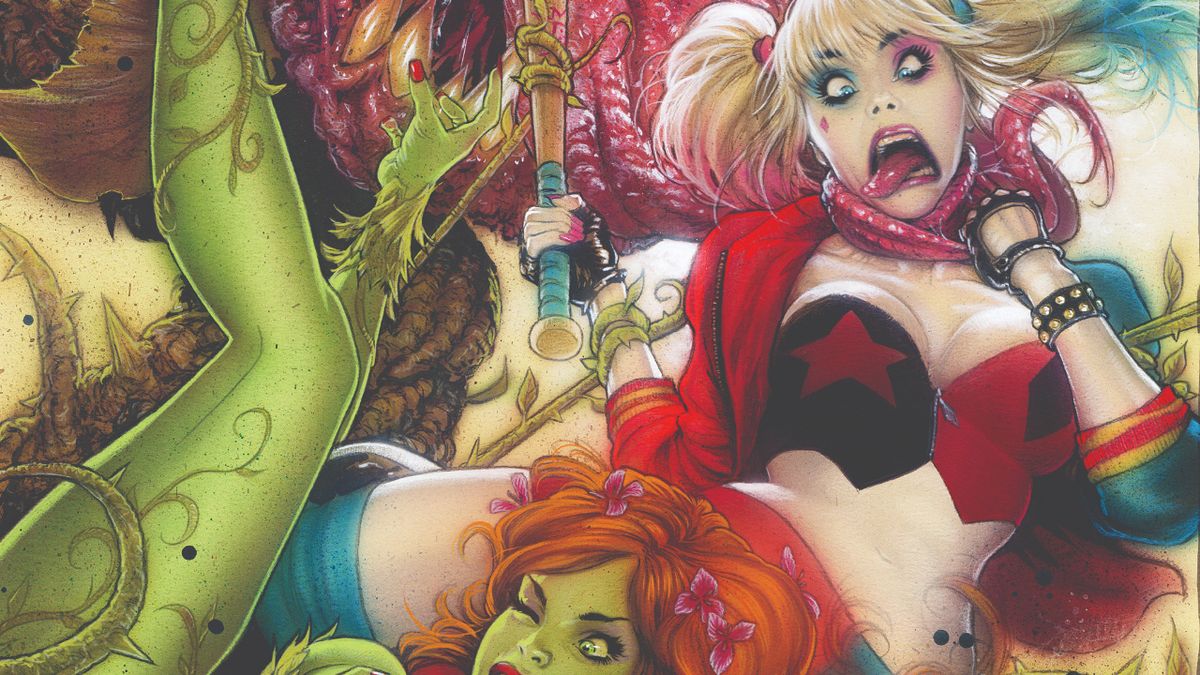 Harley Quinn and Poison Ivy lead a Valentine's Day-themed DC anthology...