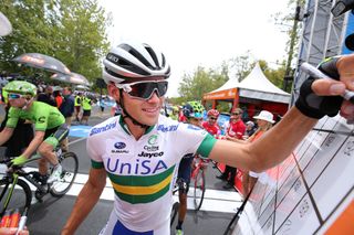 Steele von Hoff is another rider who has enjoyed stage winning success with UniSA-Australia in recent yers