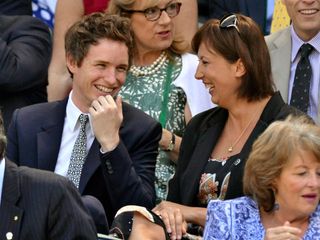 Eddie Redmayne and Miranda Heart