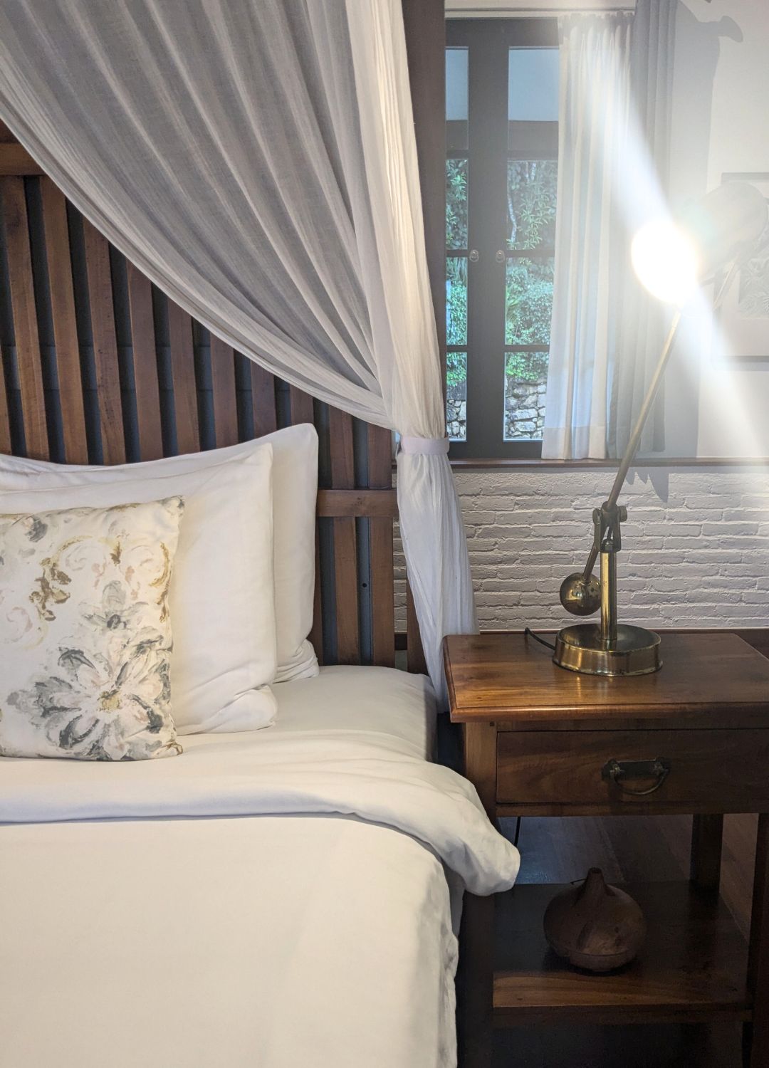 A hotel bedroom in sri lanka