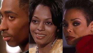 Tupac Shakur in Juice, Diana Rossi n Lady Sings the Blues, Janet Jackson in For Colored Girls