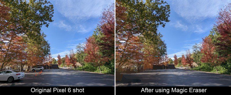 Pixel 6 Pro Magic Eraser