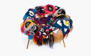 Fendi And Campana Brothers The Armchair Of Thousand Eyes