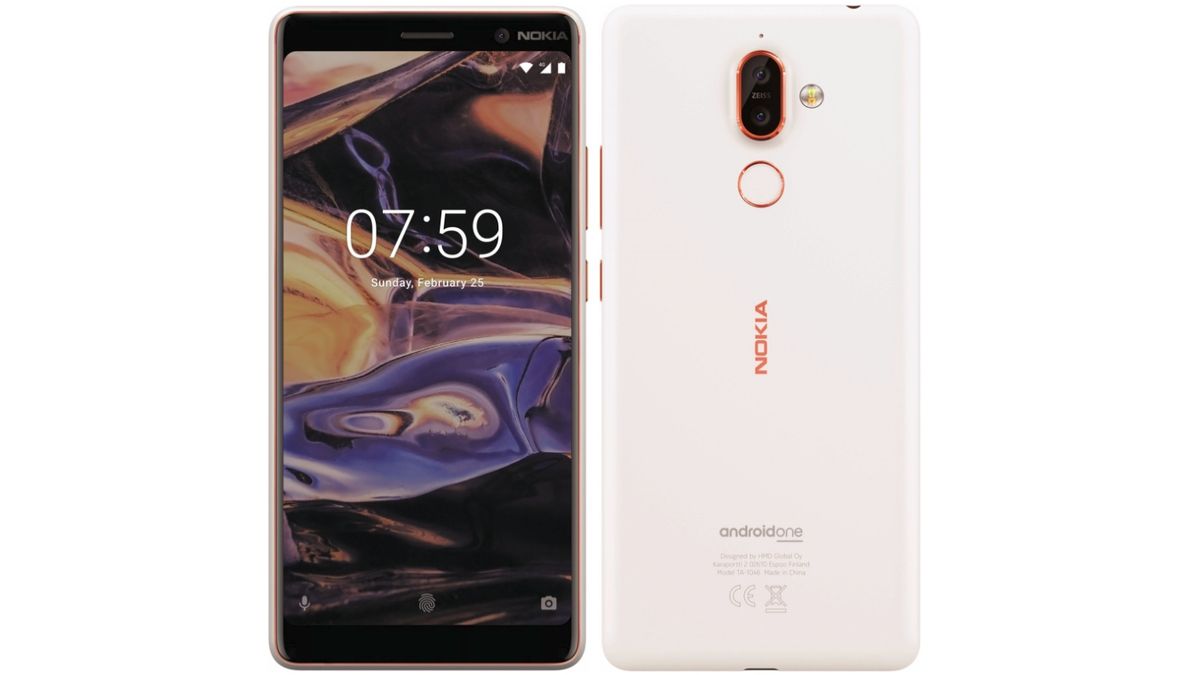 This could be our best look yet at the Nokia 7 Plus. Credit: @evleaks