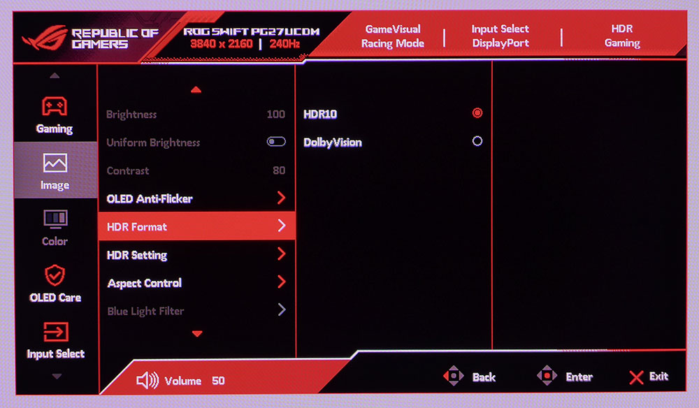 Asus ROG Swift PG27UCDM