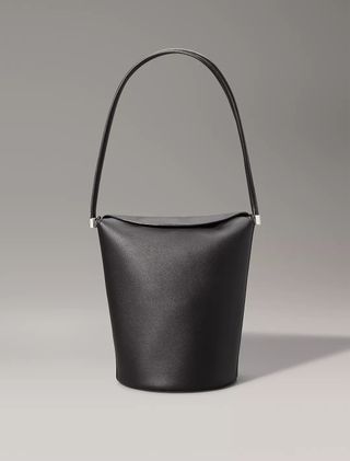 Calvin Klein + Luxe Calf Bucket Bag