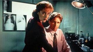 David Duchovny och Gillian Anderson i The X-files.