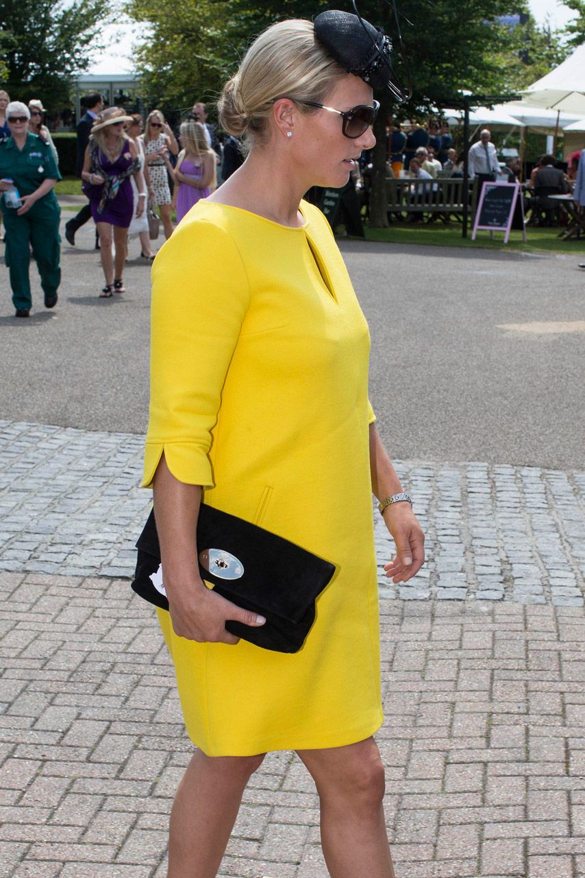 Zara Phillips at Glorious Goodwood Races 2013