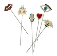 Joanna Buchanan, Lucky charm cocktail picks, £71, Amara
