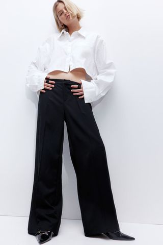 Wide Tailored Trousers