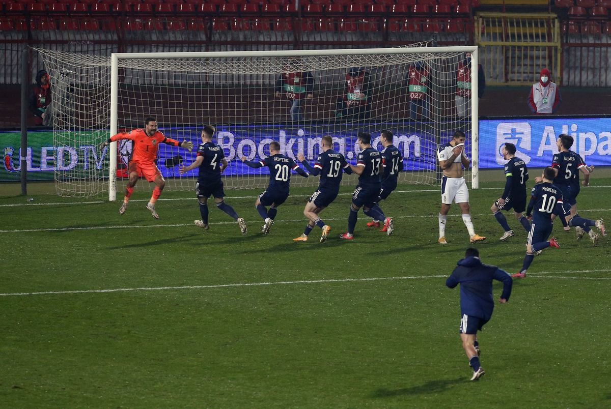 Serbia v Scotland – UEFA Euro 2020 – Play-offs – Final – Rajko Mitic Stadium