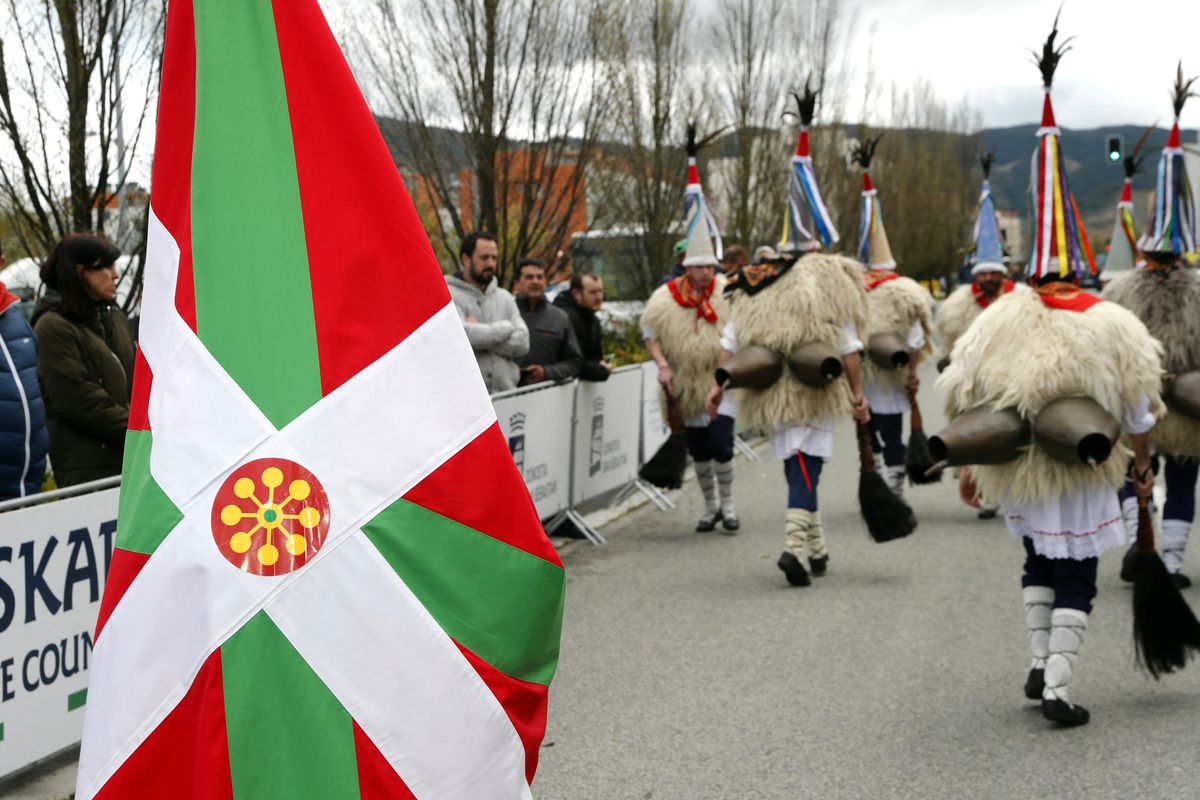 Traditional performers in the Basque country